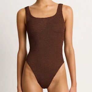 Hunza G Crinkle One-Piece Swimsuit